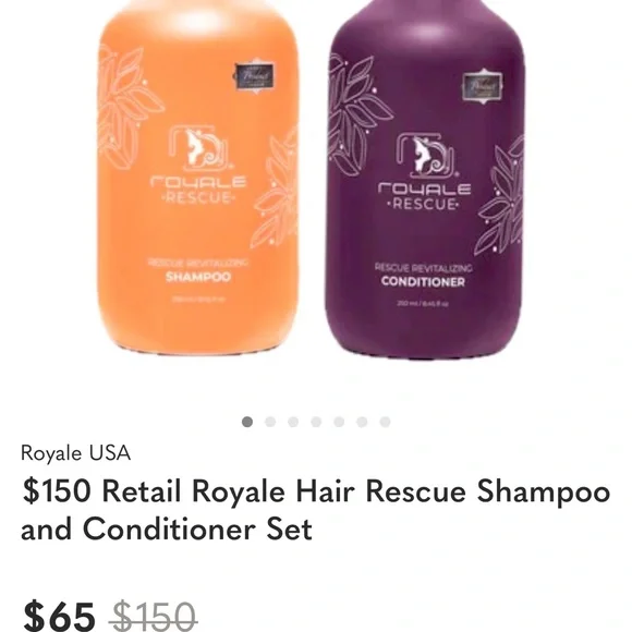 Royale Rescue Hair Care Set - Picture 2 of 6
